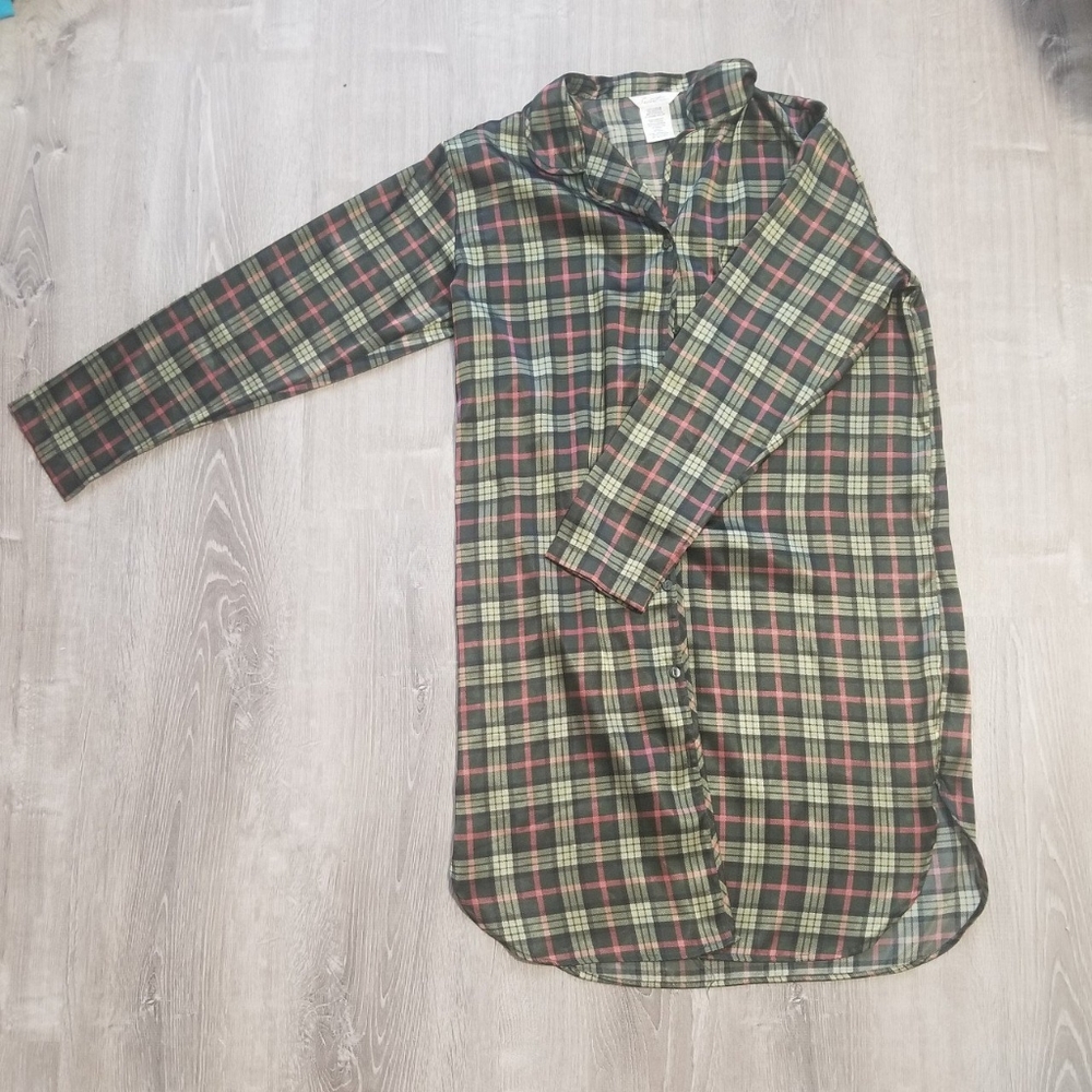 Vintage plaid nightie